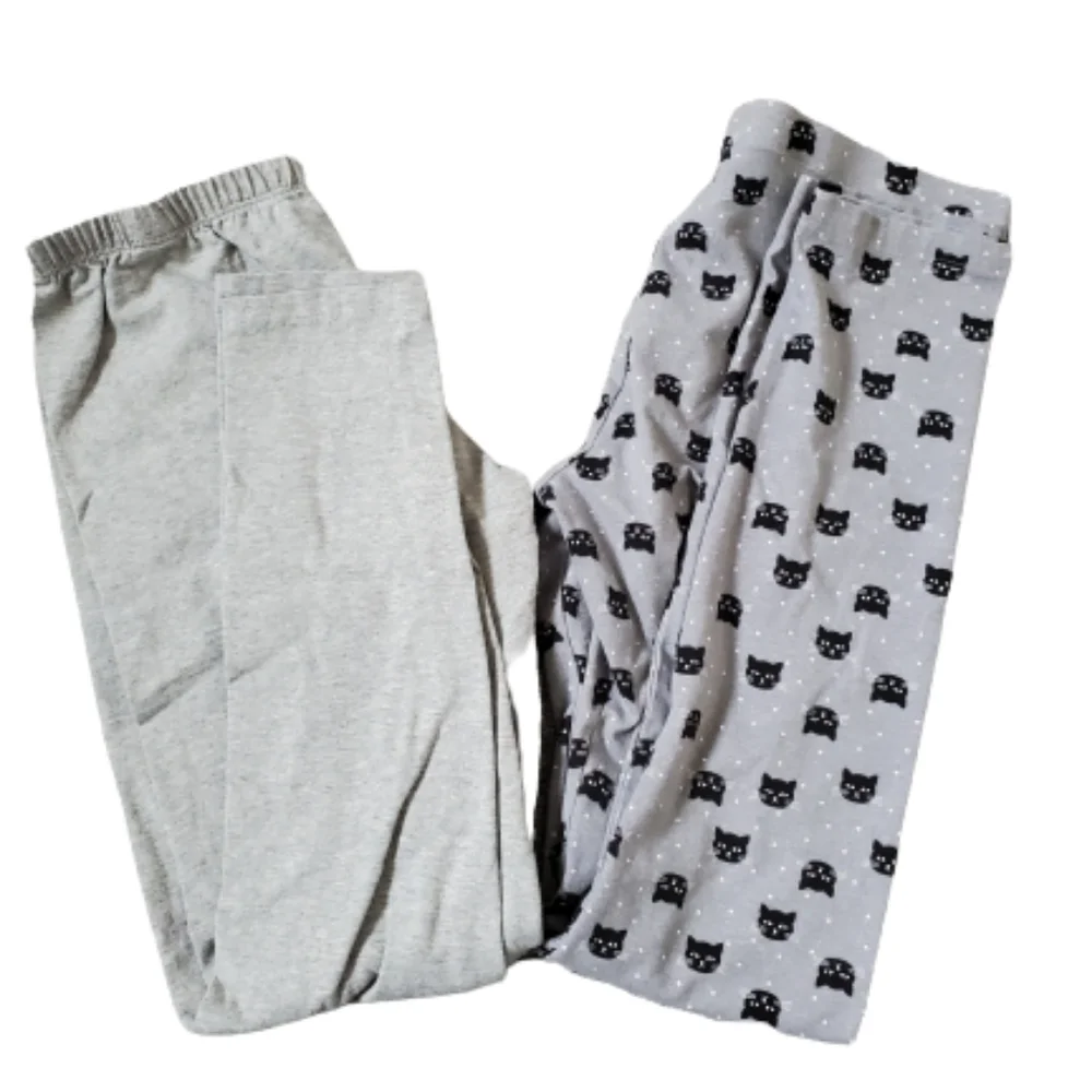 The children's place/ wonder nation girls leggings bundle, 18, gray